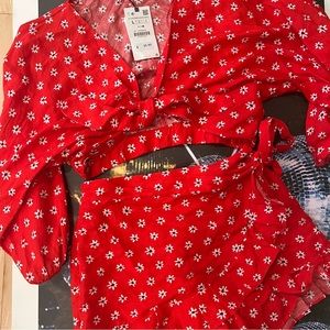 Brand new with tags Zara Matching Skort Set